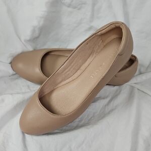 Tan Ballet Flats